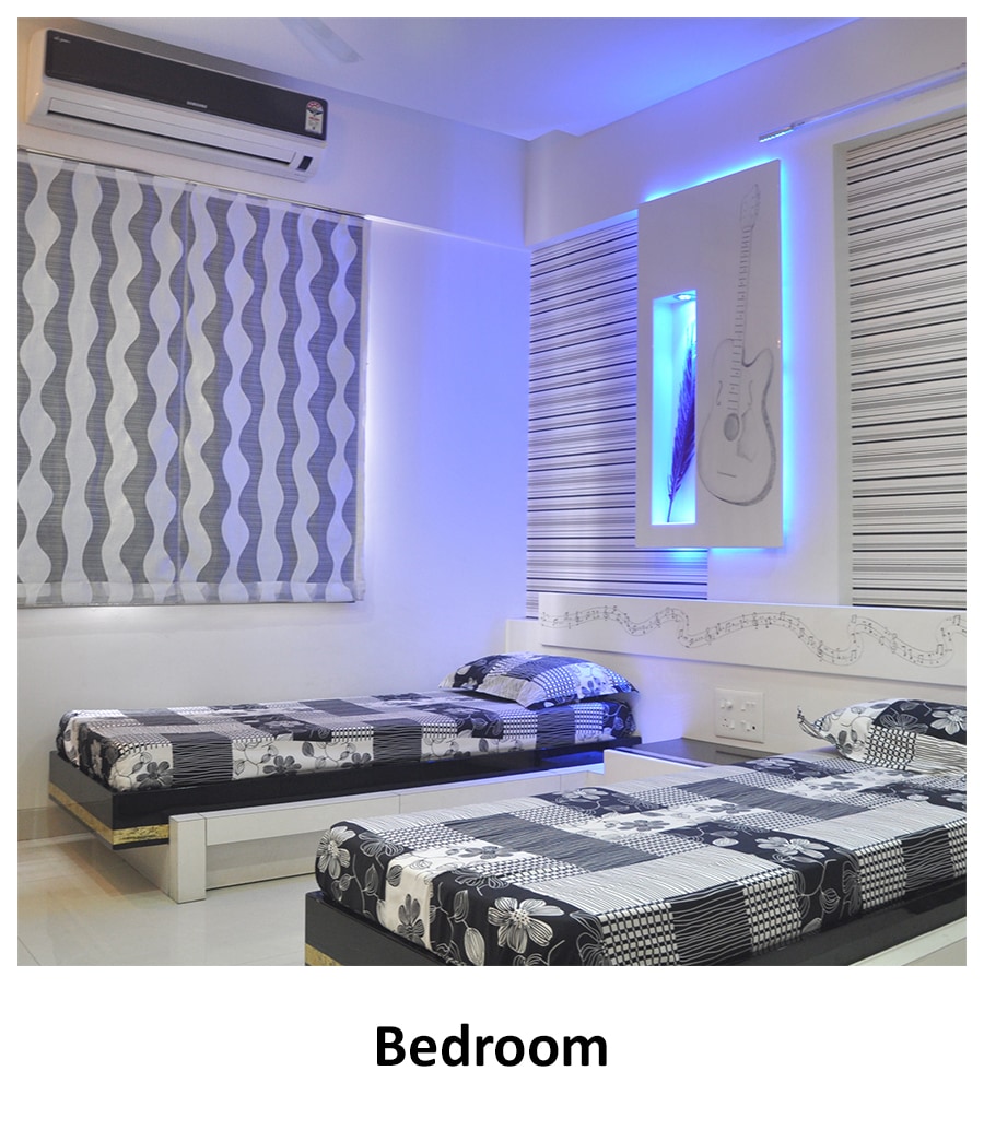 Guest Bedroom! by Nibjiya Studio's Bedroom | Interior Design Photos & Ideas