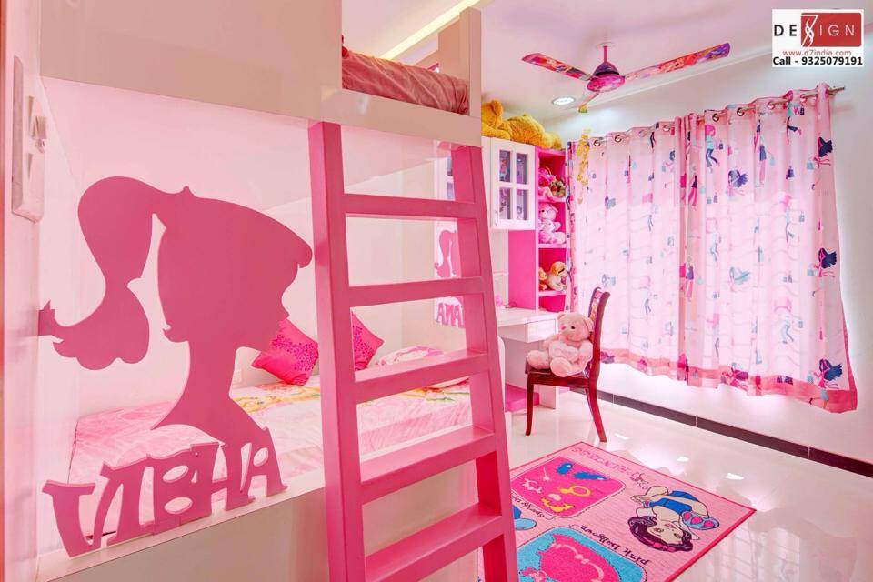 Personalized in Pink by Dessign7 Interiors Pvt Ltd. Contemporary | Interior Design Photos & Ideas
