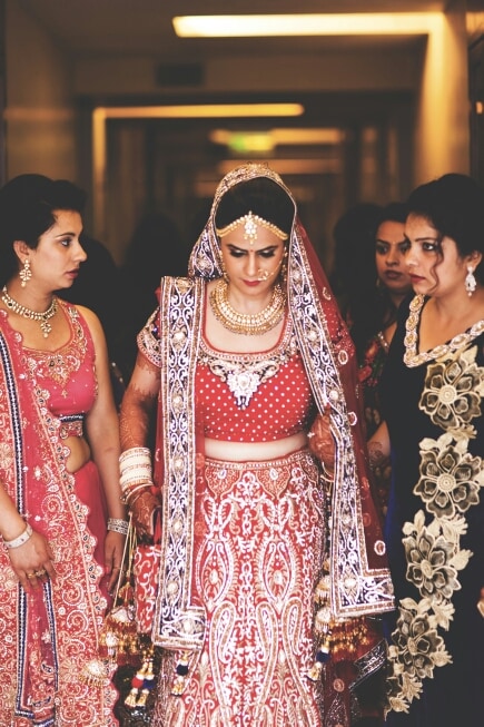 Elegantly walking towards the mandap by A Story Perhaps Wedding-photography | Weddings Photos & Ideas