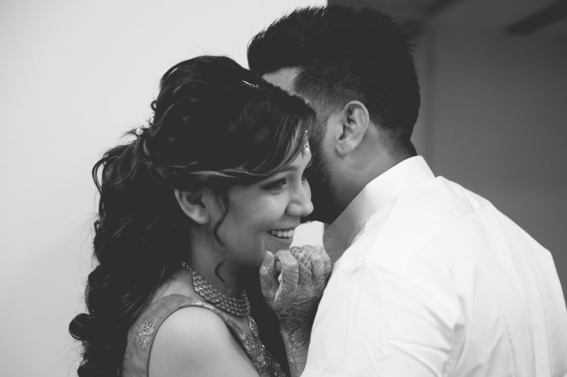 The couple sharing a cute moment by A Story Perhaps Wedding-photography | Weddings Photos & Ideas