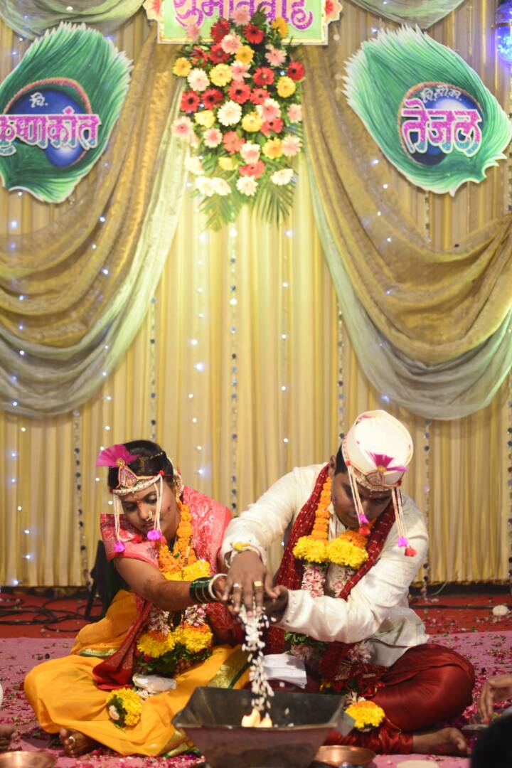 Marathi couple completing their vows. by Proffesional Photographer Wedding-photography | Weddings Photos & Ideas