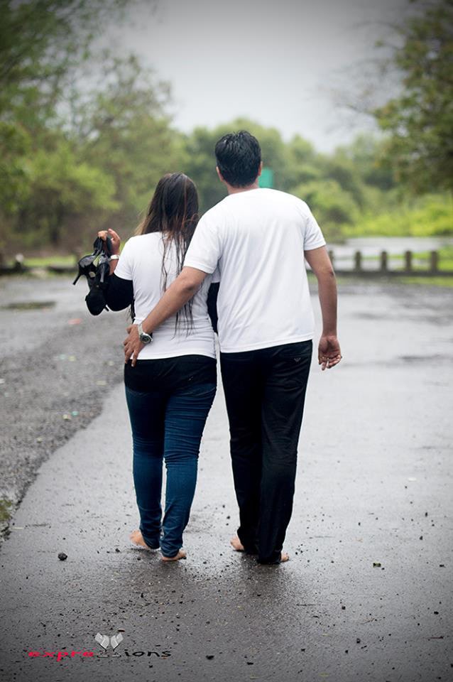 A romantic walk with the love by Exprezzions Wedding-photography | Weddings Photos & Ideas