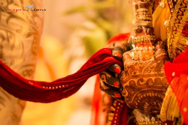 Bride and Groom following the wedding rituals by Exprezzions Wedding-photography | Weddings Photos & Ideas