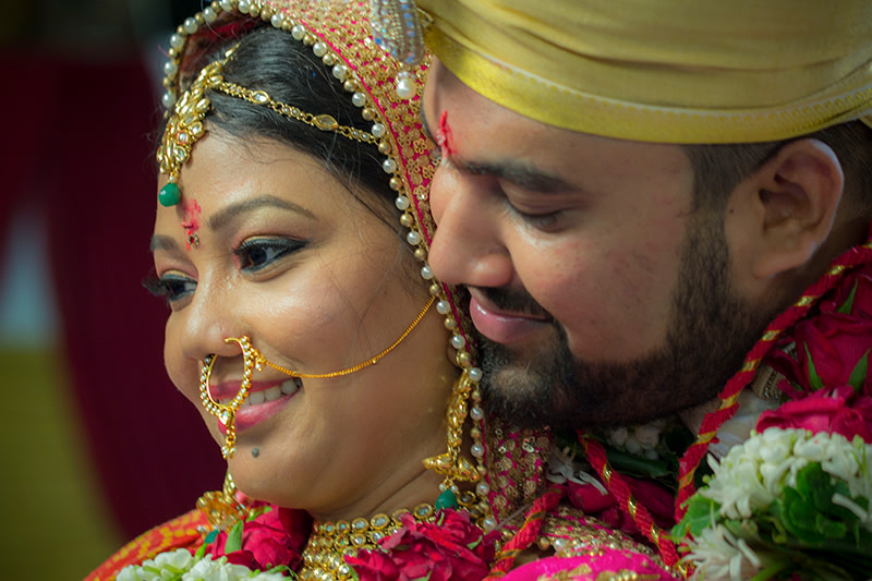 A stunning potrait of the two love birds by Rahul Vadhs Photography Wedding-photography | Weddings Photos & Ideas