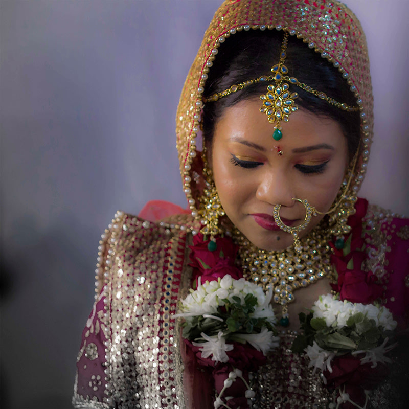 A splendid photograph of the beautiful bride by Rahul Vadhs Photography Wedding-photography | Weddings Photos & Ideas