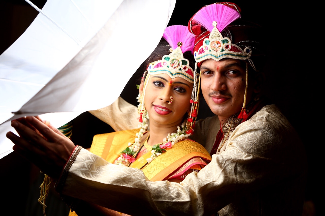 A stunning picture of the blessed couple by Arya Arts Wedding-photography | Weddings Photos & Ideas