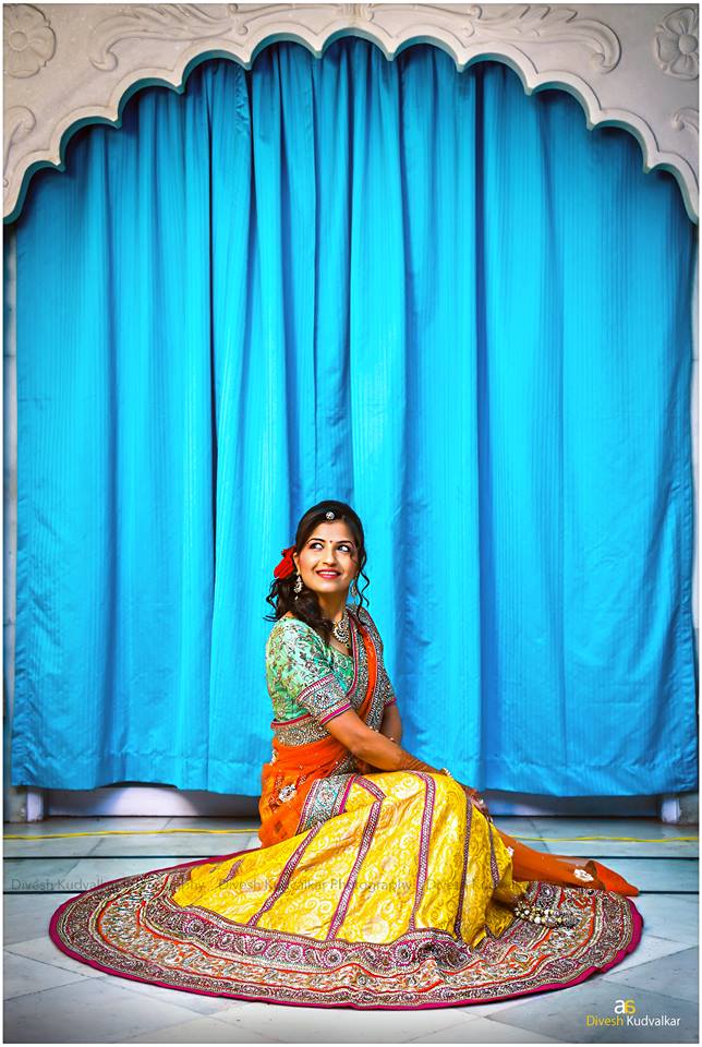 A magnificent picture of the bride reminiscing by Arya Arts Wedding-photography | Weddings Photos & Ideas