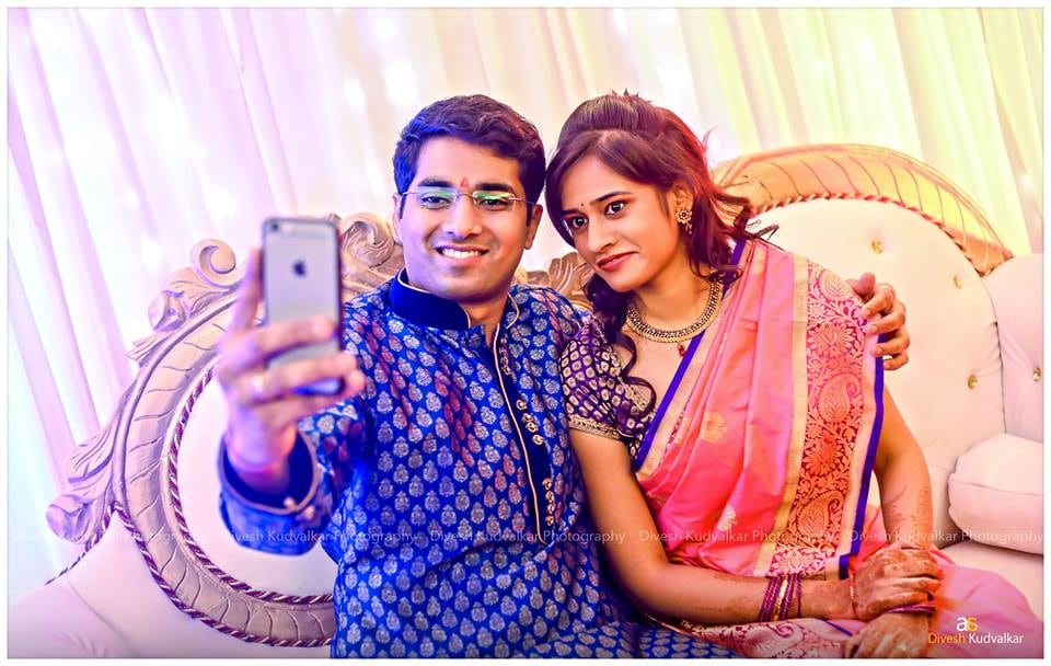 The charming couple loving the selfies by Arya Arts Wedding-photography | Weddings Photos & Ideas