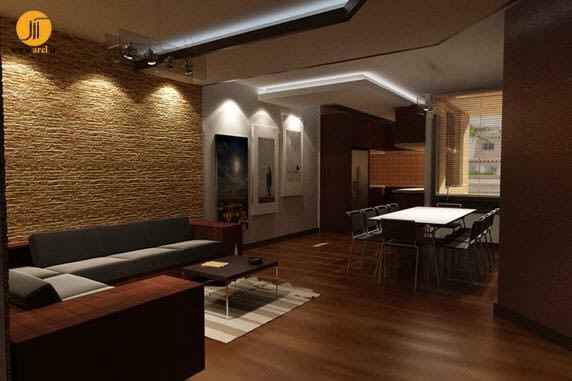 A living room! by Pamin Patel Living-room | Interior Design Photos & Ideas