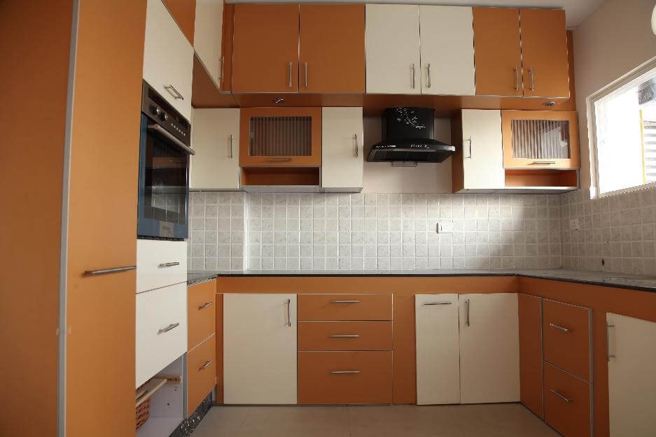 U-Shaped Modular Kitchen by Urban Geometry Modular-kitchen Contemporary | Interior Design Photos & Ideas