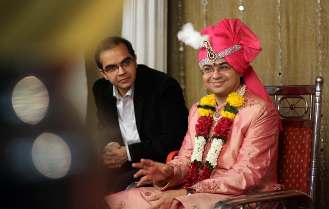 Candid Groom Shot by Karan Meghnani Photography Wedding-photography | Weddings Photos & Ideas
