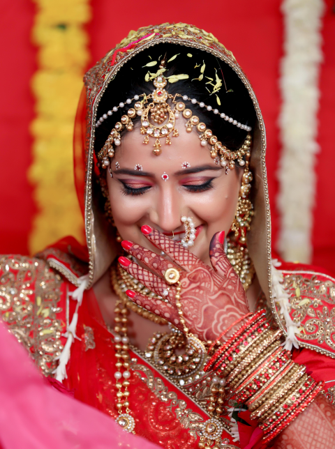 Candid Bride Shot by Karan Meghnani Photography Wedding-photography | Weddings Photos & Ideas