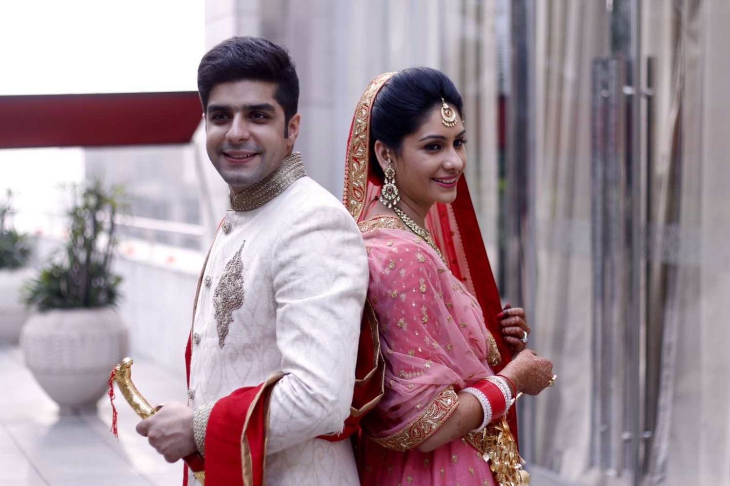 Bride and Groom Portrait by Krishna Photography Wedding-photography | Weddings Photos & Ideas