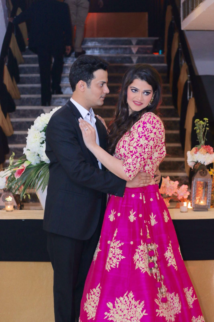 Bride and Groom During Reception by Krishna Photography Wedding-photography | Weddings Photos & Ideas
