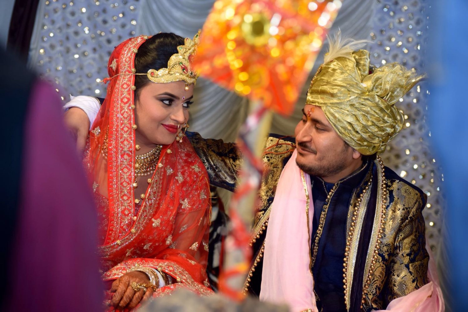 Bride and Groom Portrait by Krishna Photography Wedding-photography | Weddings Photos & Ideas