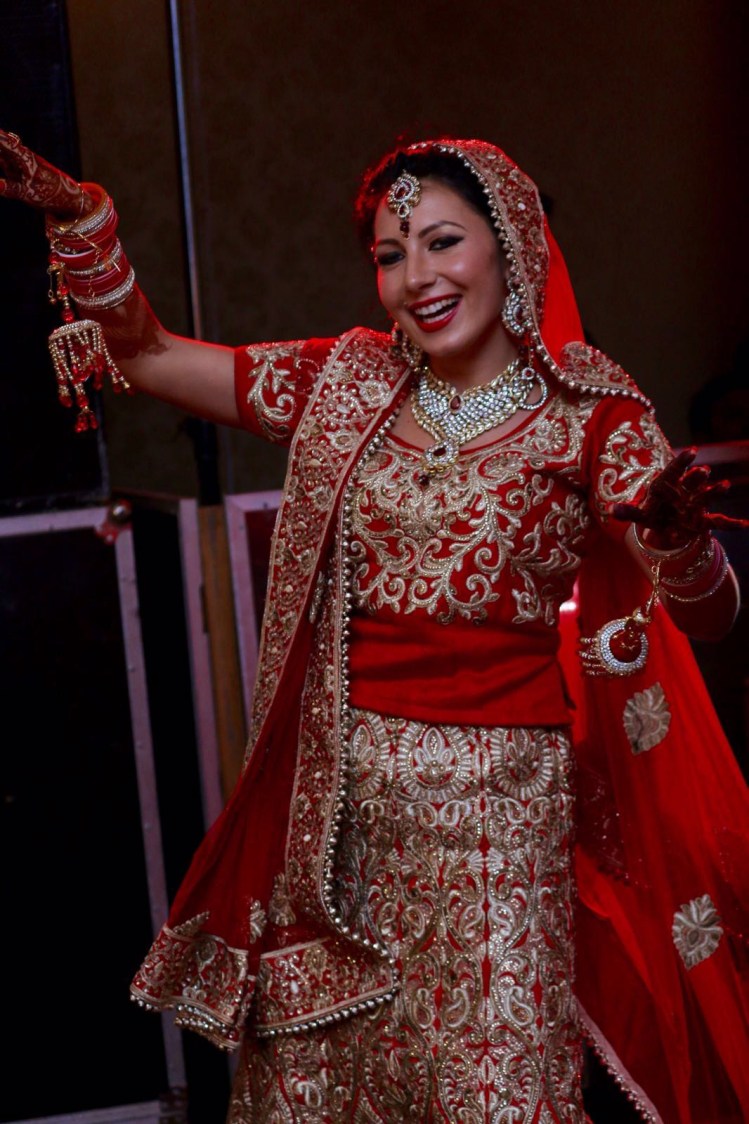 Fun Bride Pose by Krishna Photography Wedding-photography | Weddings Photos & Ideas