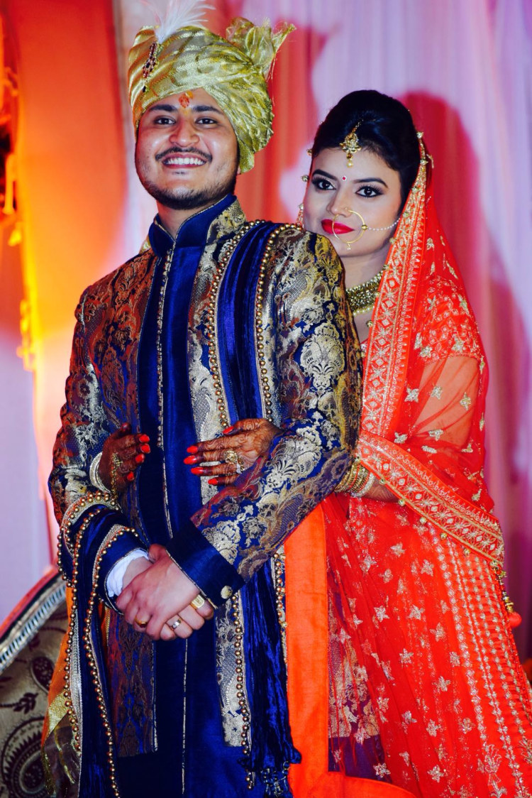 Bride and Groom Portrait by Krishna Photography Wedding-photography | Weddings Photos & Ideas