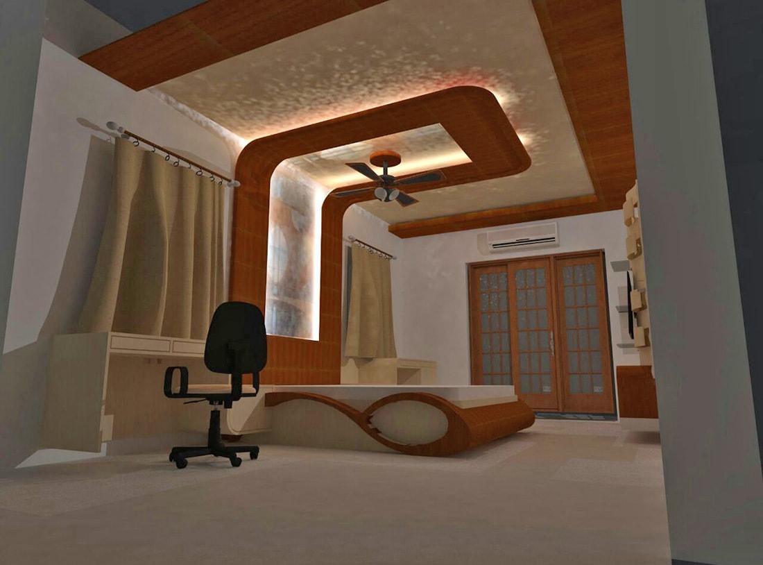Modern Bedroom by aashish Shrotri Bedroom Contemporary | Interior Design Photos & Ideas
