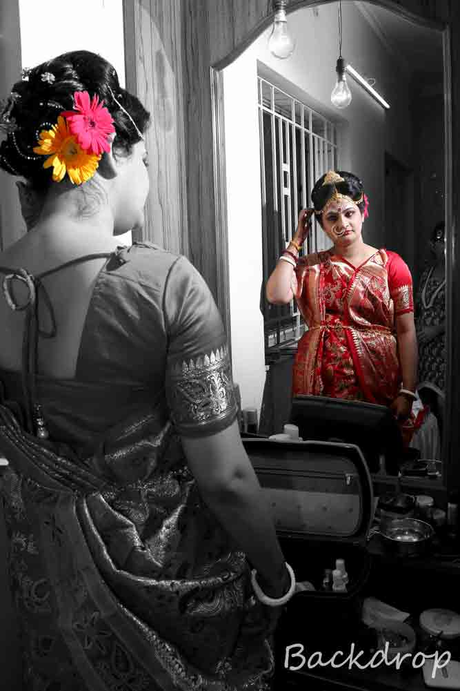 A beautiful bride getting ready! by BACKDROP Wedding-photography | Weddings Photos & Ideas