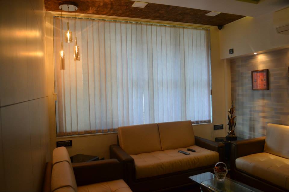 Living Room With Bulky Furniture by Ar. Sachin Vasant Salvi Living-room Contemporary | Interior Design Photos & Ideas