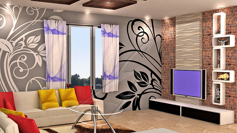 A modern living room! by Pegasus Interiors Living-room | Interior Design Photos & Ideas