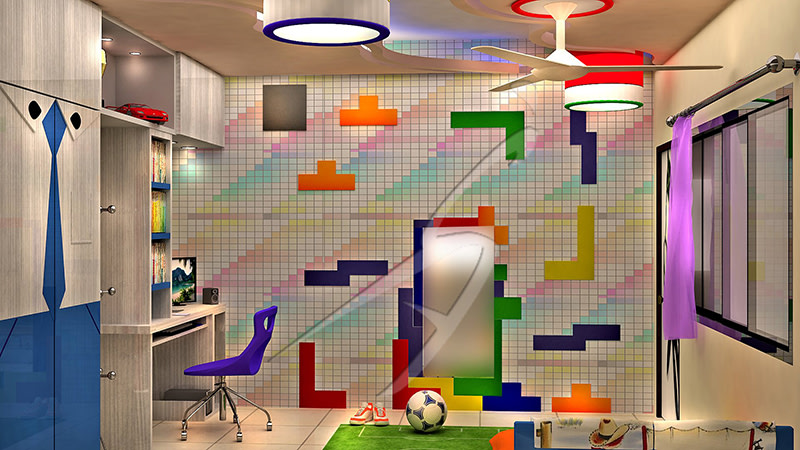 Kid's study room! by Pegasus Interiors Indoor-spaces | Interior Design Photos & Ideas