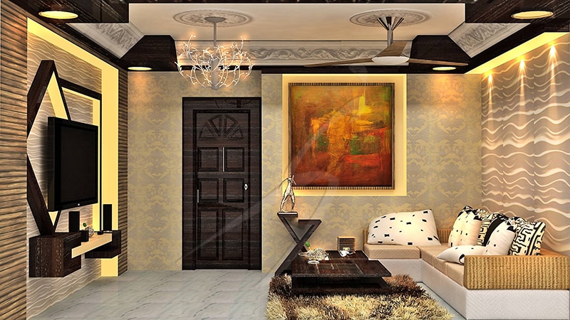 A rustic living room! by Pegasus Interiors Living-room | Interior Design Photos & Ideas