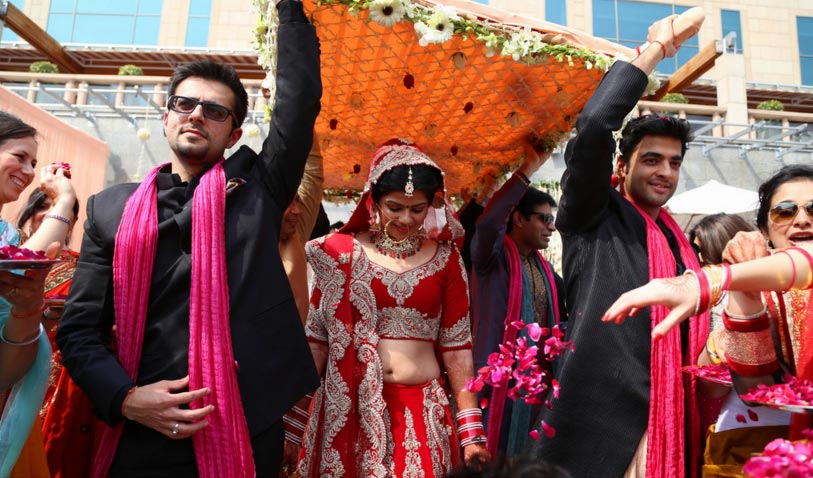 Bride Entry Shot by Chanchal Roy Wedding-photography | Weddings Photos & Ideas