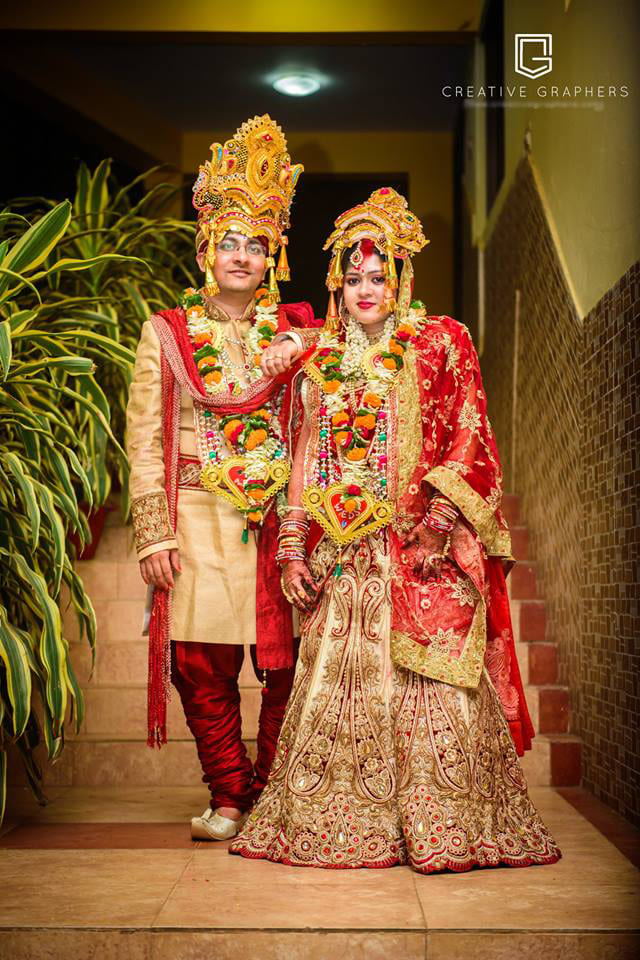 Bride and Groom Portrait Shot by Sujit Jena Wedding-photography | Weddings Photos & Ideas
