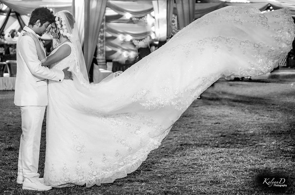 A bride wearing a dramatic gown! by KalyanD Photography Wedding-photography | Weddings Photos & Ideas
