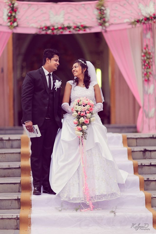 A charismatic christian bride wearing a white gown! by KalyanD Photography Wedding-photography | Weddings Photos & Ideas