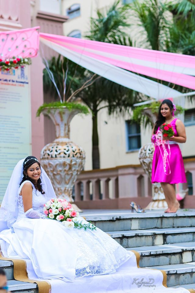 A christian bride with the bridesmaid! by KalyanD Photography Wedding-photography | Weddings Photos & Ideas