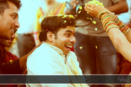 A groom excited for a ceremony! by KalyanD Photography Wedding-photography | Weddings Photos & Ideas