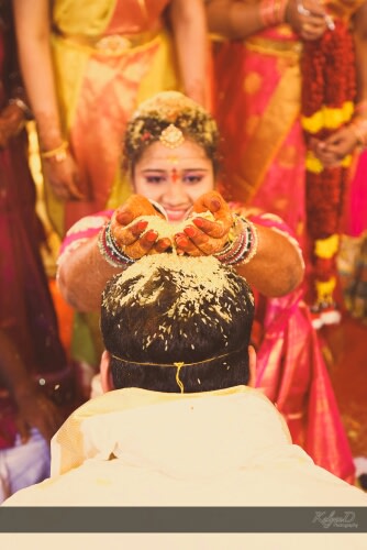 Groom showered with rice! by KalyanD Photography Wedding-photography | Weddings Photos & Ideas