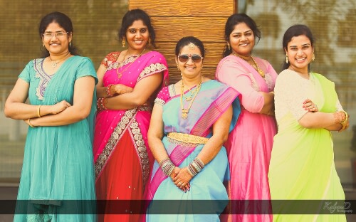 Quirky bride with her gang! by KalyanD Photography Wedding-photography | Weddings Photos & Ideas