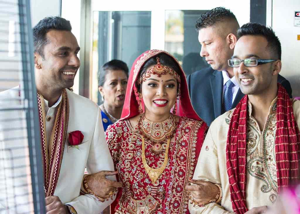 The bride being escorted by her gleeful brothers! by Sagar Makwana Wedding-photography | Weddings Photos & Ideas