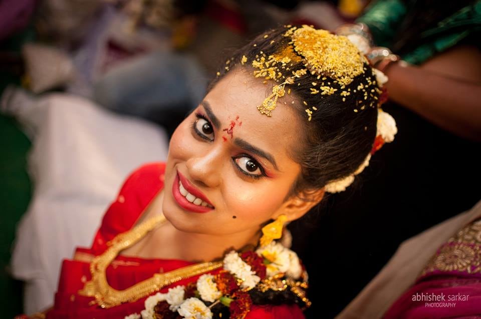 Brimming beauteous! by Abhishek Sarkar Wedding-photography Bridal-jewellery-and-accessories Bridal-makeup | Weddings Photos & Ideas