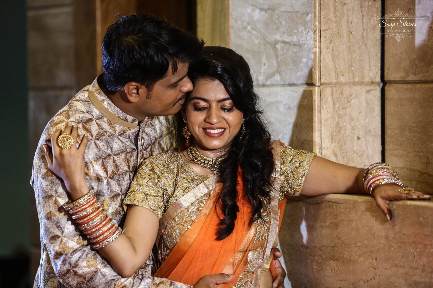 Stunning Couple Together by sandip kotia Photography Wedding-photography Bridal-jewellery-and-accessories Bridal-makeup | Weddings Photos & Ideas