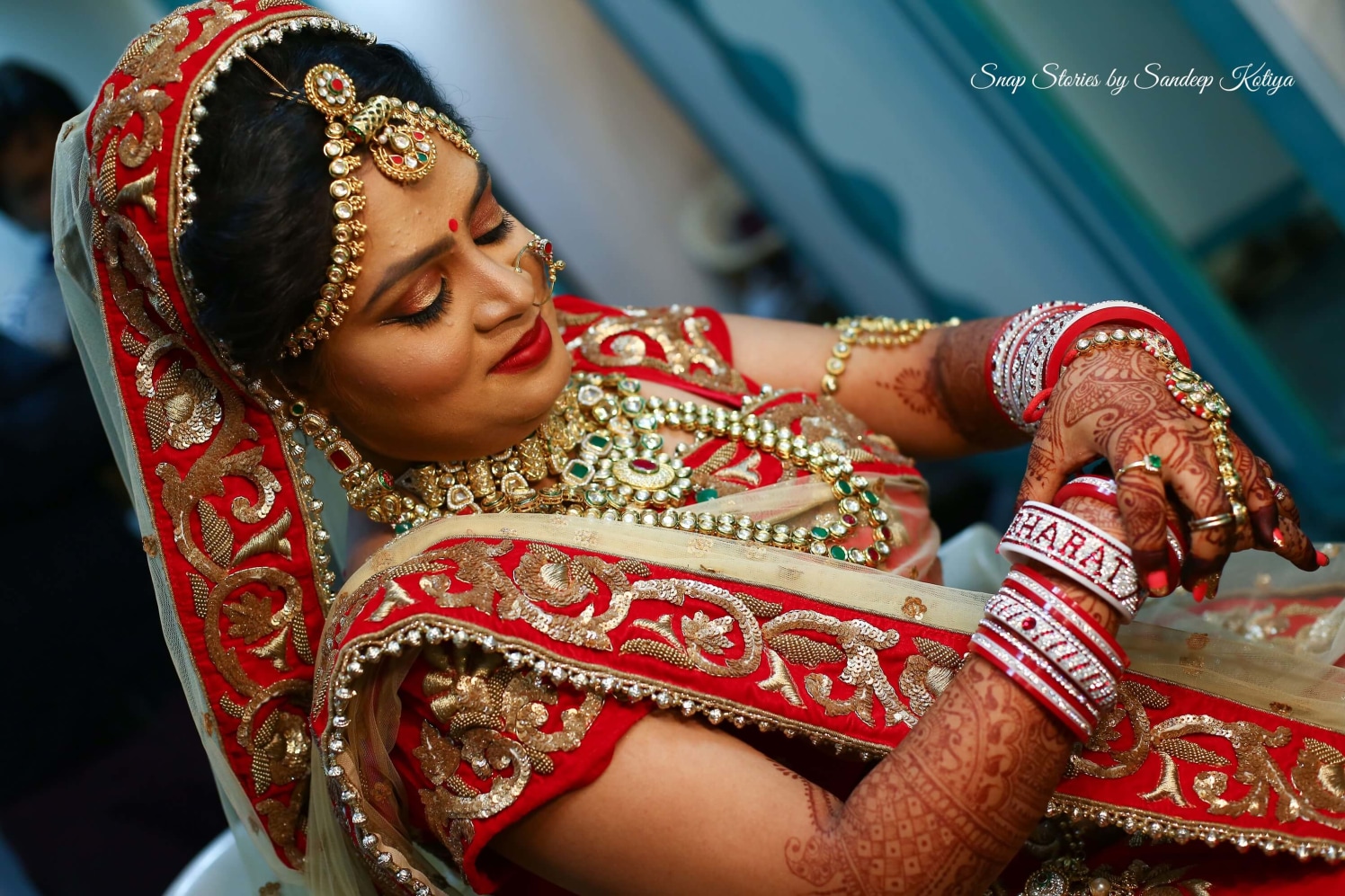 All about the red magic! by sandip kotia Photography Wedding-photography Bridal-makeup Wedding-hairstyles | Weddings Photos & Ideas