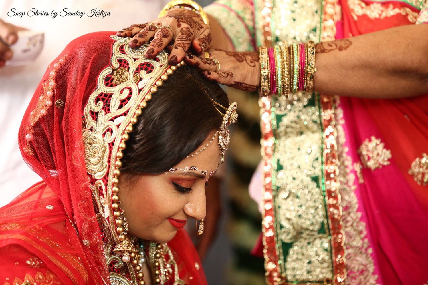 Overshadow of blessings! by sandip kotia Photography Wedding-photography Bridal-jewellery-and-accessories Bridal-makeup | Weddings Photos & Ideas