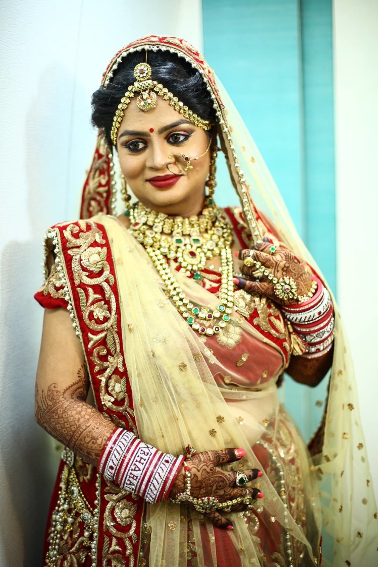Bridal beauty! by sandip kotia Photography Wedding-photography Bridal-makeup Bridal-jewellery-and-accessories | Weddings Photos & Ideas