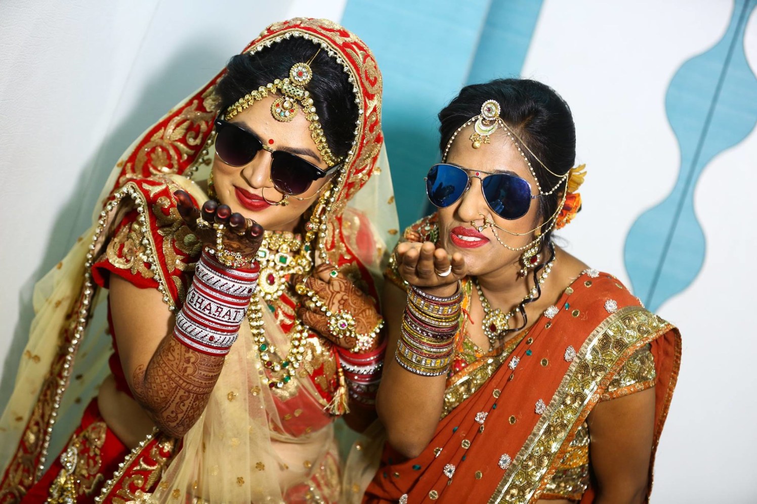 Bride goes swaggy! by sandip kotia Photography Wedding-photography Bridal-makeup Bridal-jewellery-and-accessories | Weddings Photos & Ideas
