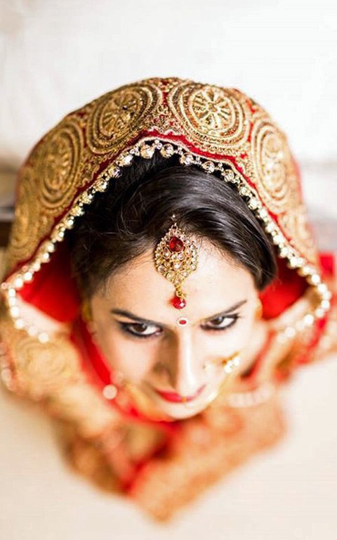 A Stunning Bridal Shot by Nazzare Photography Wedding-photography Bridal-jewellery-and-accessories | Weddings Photos & Ideas