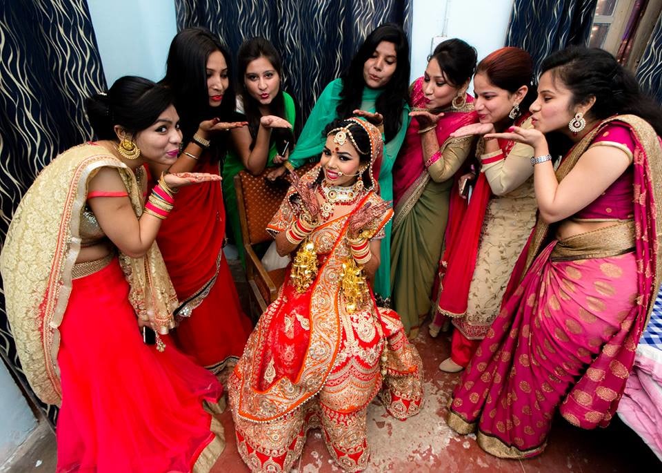 Bride With Bridesmaid by Nazzare Photography Wedding-photography | Weddings Photos & Ideas