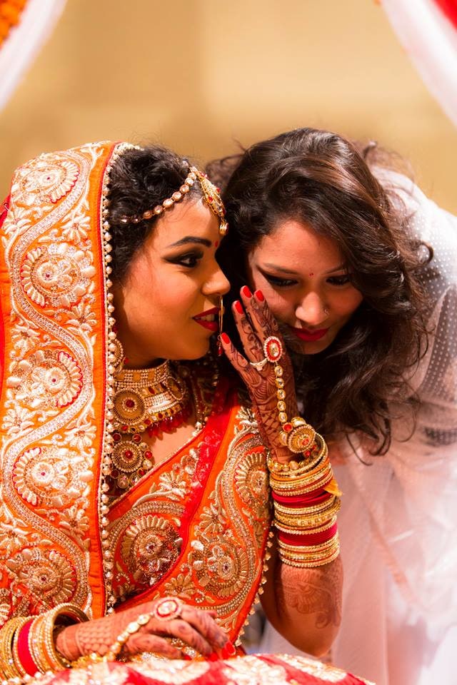 Candid Moment Caught by Nazzare Photography Wedding-photography Bridal-jewellery-and-accessories Bridal-makeup | Weddings Photos & Ideas
