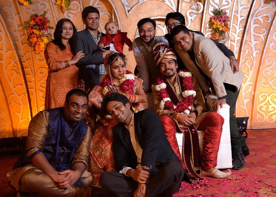 Couple With Wedding Guest by Nazzare Photography Wedding-photography | Weddings Photos & Ideas