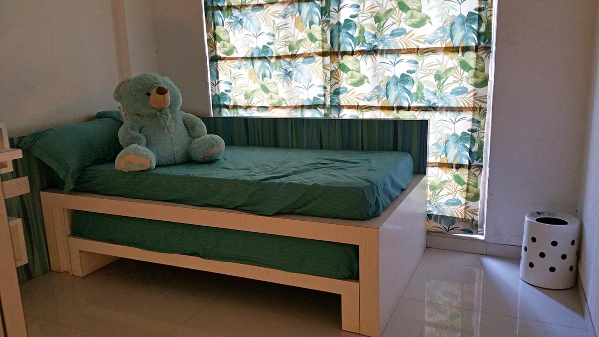Green Is the New Black by Alaya D'decor Bedroom Modern | Interior Design Photos & Ideas