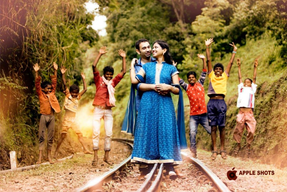 Celebrating Love on the Railway Tracks by Abdul Aneez Wedding-photography | Weddings Photos & Ideas