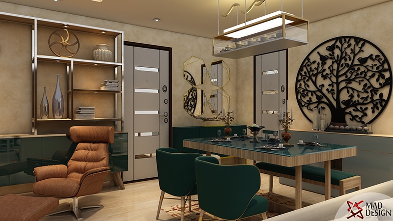 Contemporary Dining Room by Mad Design Dining-room Contemporary | Interior Design Photos & Ideas