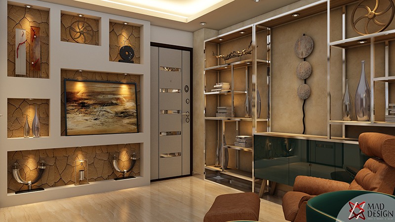 Modern Living Room Decor by Mad Design Living-room Modern | Interior Design Photos & Ideas
